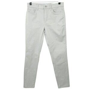 Loft The Skinny Mid Rise Jeans Womens Size 27 Light Gray Denim Regular Fit NWT